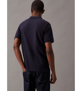 Calvin Klein Polo Slim Pique Stretch navy