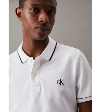 Calvin Klein Polo Slim branco