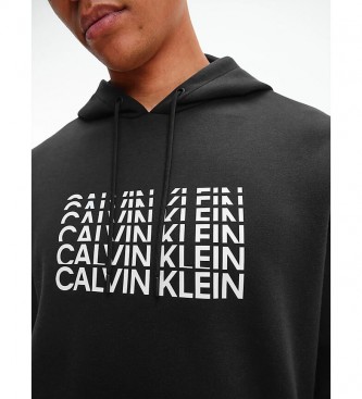 Calvin Klein Sudadera Capucha y logo negro