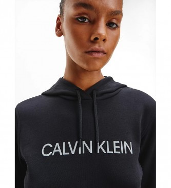 Calvin Klein Sweat-shirt à capuche PW noir