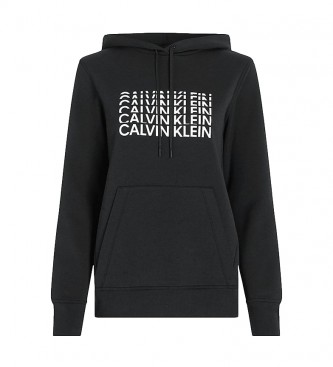 Calvin Klein Sudadera Relaxed Logo negro