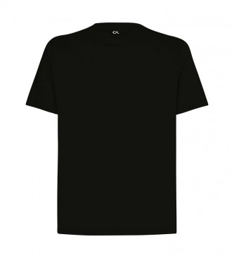 Calvin Klein Camiseta Chest Logo negro