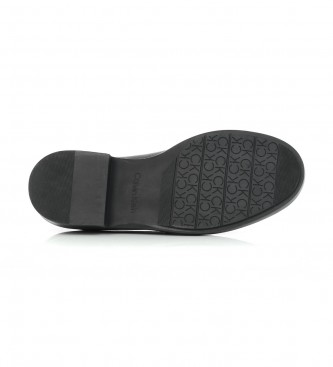 Calvin Klein Rbr Sole Loafer mocassins en cuir noir