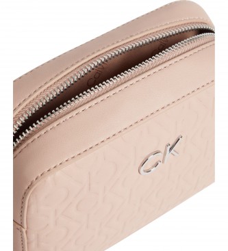 Calvin Klein Re-Lock pink handbag -12.5x18x6cm