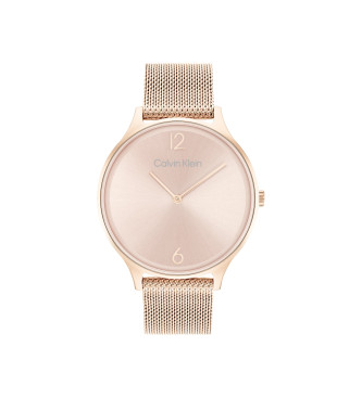 Calvin Klein Analogowy zegarek modowy różowy