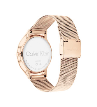 Calvin Klein Analogowy zegarek modowy różowy