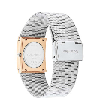 Calvin Klein Ck Pulse watch silver, rose gold plated