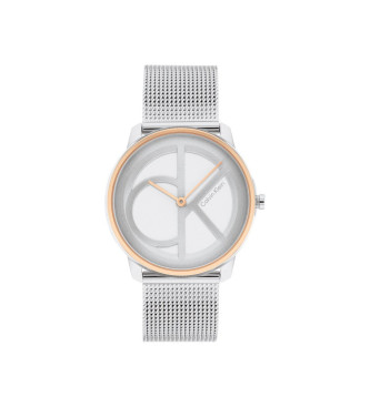 Calvin Klein Iconic Mesh silver watch