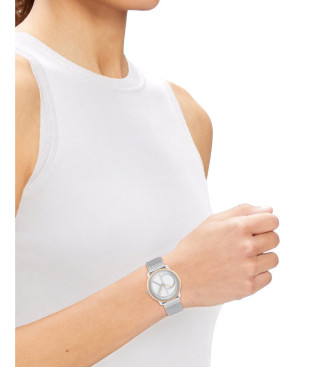 Calvin Klein Iconic Mesh silver watch