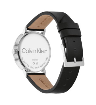 Calvin Klein Nowoczesny zegarek w kolorze czarnym