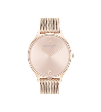 Calvin Klein Reloj Timeless rosa dorado