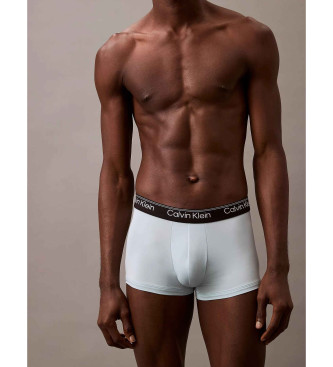 Calvin Klein St med 3 flerfarvede Micro Stretch boxershorts med lav hjde