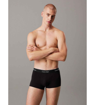 Calvin Klein Conjunto de 5 boxers pretos de cintura baixa