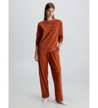 Calvin Klein Conjunto de oferta de pijama laranja