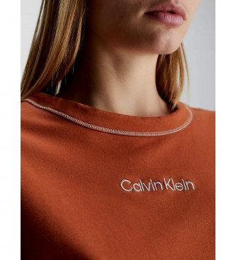 Calvin Klein Coffret pyjama orange