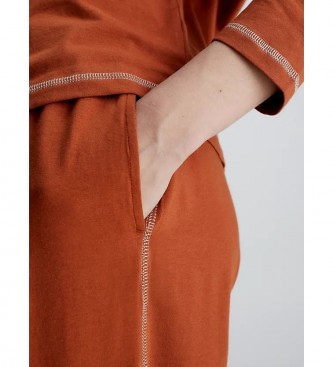 Calvin Klein Conjunto de oferta de pijama laranja
