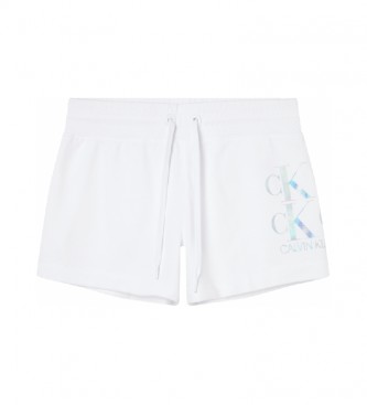 short branco calvin klein