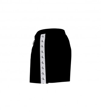 Calvin Klein Costume intero CK One Stripes nero