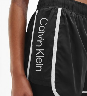 Calvin Klein Calções de tecido preto