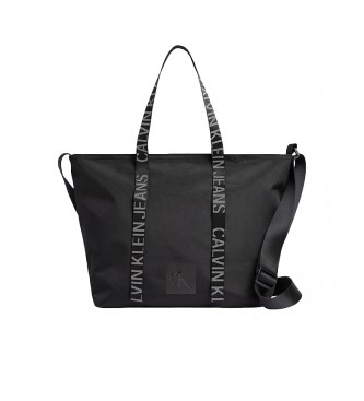 Calvin Klein Sport Essentials tote bag preto -31x33x14cm