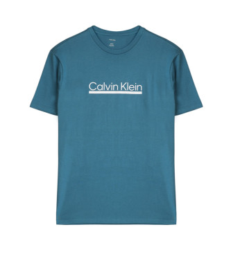 Calvin Klein Majica iz 30. let prejšnjega stoletja Obris modra