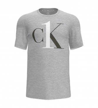 Calvin Klein Camiseta Crew Neck gris