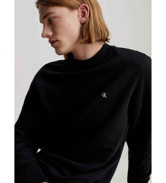 Calvin Klein Sweatshirt mit schwarzem Abzeichen