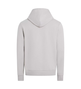 Calvin Klein Sweatshirt med linjr logotyp p brstet, gr