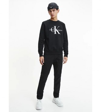 Calvin Klein Jeans Sweat-shirt Core Monogram noir