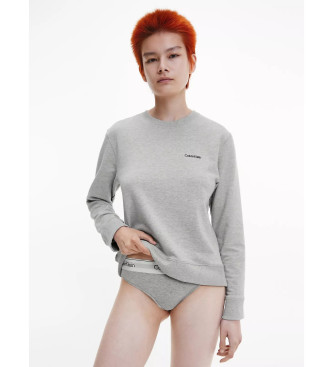 Calvin Klein Sweatshirt Modern Baumwolle grau