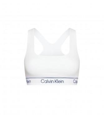 Calvin Klein Reggiseno sportivo in cotone bianco
