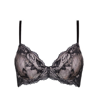 Calvin Klein Heldkkende bh Seductive Comfort sort