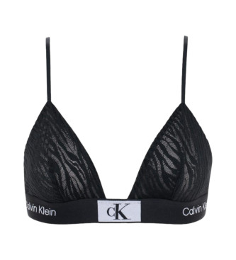 Calvin Klein Soutien-gorge triangle en dentelle CK96 noir