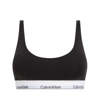 Calvin Klein Športni nedrček z rahlo podlogo črn