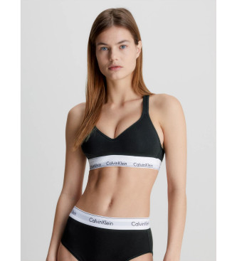 Calvin Klein Soutien moderno de algodo Lift Bra preto