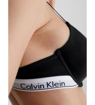 Calvin Klein Niewidoczny biustonosz Modern Cotton czarny