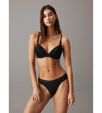 Calvin Klein Push-Up Invisible BH - Verleidelijk Comfort zwart