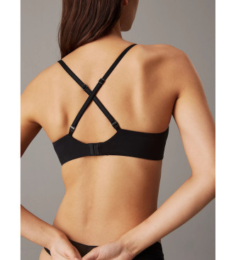 Calvin Klein Push-Up Invisible BH - Verleidelijk Comfort zwart