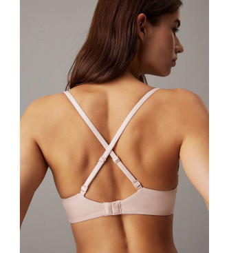 Calvin Klein Push-Up Verleidelijk Comfort Onzichtbare Beha nude