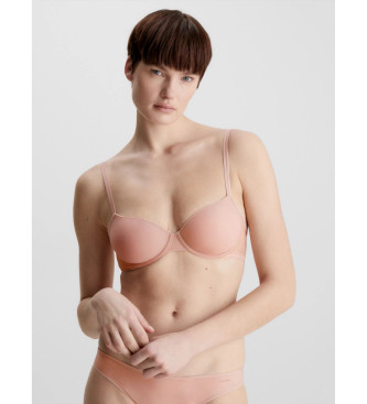 Calvin Klein Reggiseno invisibile Marquisette Nude Sheer