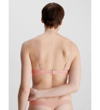 Calvin Klein Invisible Bra Sheer Marquisette nude