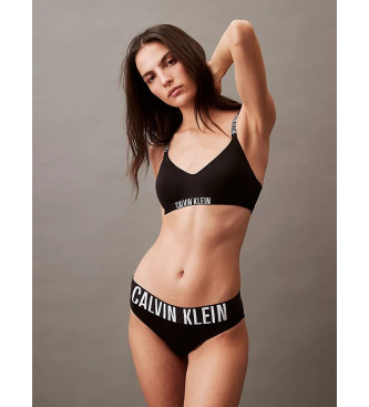 Calvin Klein Soutien com forro leve preto