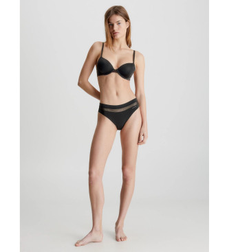 Calvin Klein Lightly Lined Demi Bra Black  