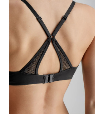 Calvin Klein Lightly Lined Demi Bra Black  