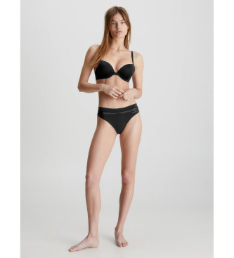 Calvin Klein Perfectly Fit Flex push-up-bh med lav udskring, sort