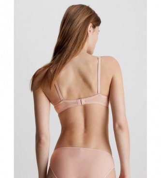 Calvin Klein Soutien-gorge push-up Sheer Marquisette nude