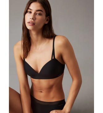 Calvin Klein Biustonosz push-up bez przewodów - Seductive Comfort czarny