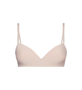 Calvin Klein Push-Up BH utan bygel Seductive Comfort nude