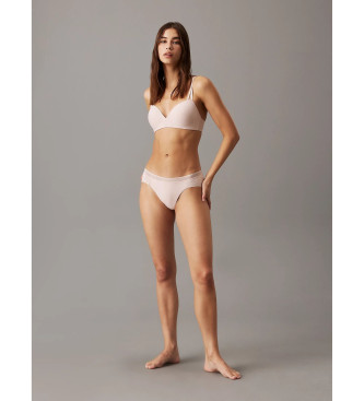 Calvin Klein Push-Up modrček brez nedrčkov Zapeljivo udobje nude