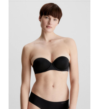 Calvin Klein Push Up Strapless Beha zwart